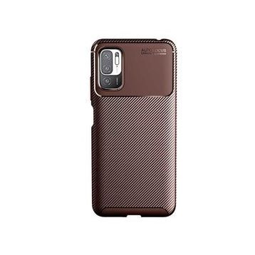 Zore Xiaomi Poco M3 Pro Karbon Tasarım Negro Silikon Cep Telefonu Kılıfı