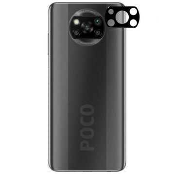 Zore Xiaomi Poco X3 3D Siyah Kamera Camı