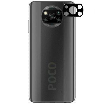 Zore Xiaomi Poco X3 3D Siyah Kamera Camı