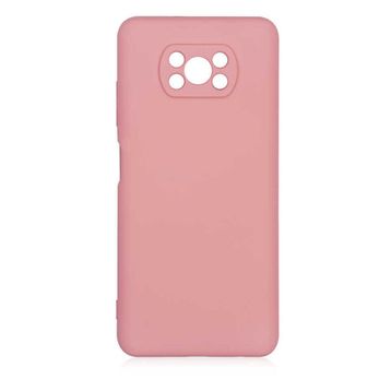 Zore Xiaomi Poco X3 Mara Lansman Kapak Açık Pembe Cep Telefonu Kılıfı