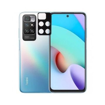 Zore Xiaomi Redmi 10 3D Siyah Kamera Camı