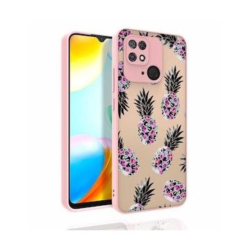 Zore Xiaomi Redmi 10C Desenli Kamera Korumalı Parlak Nora Kapak Kılıf