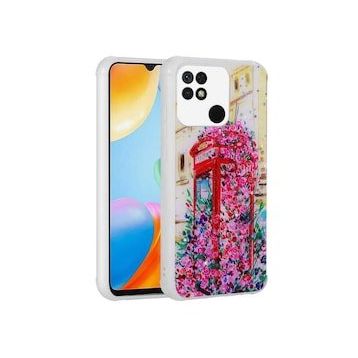 Zore Xiaomi Redmi 10C Simli Desenli Kamera Korumalı Parlak Popy Kapak Kılıf