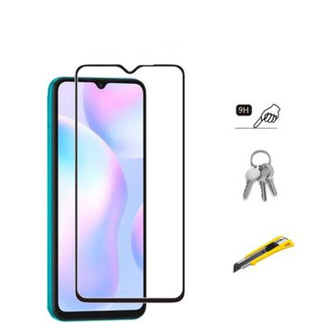 Zore Xiaomi Redmi 9A Kenarları Kırılmaya Dayanıklı Cam Ekran Koruyucu