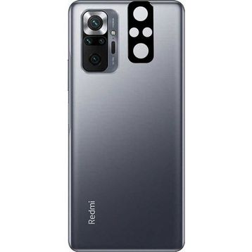 Zore Xiaomi Redmi Note 10 Pro 3D Siyah Kamera Camı