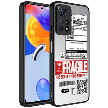 Zore Xiaomi Redmi Note 11 Pro 5G Aynalı Desenli Kamera Korumalı Parlak Mirror Cep Telefonu Kılıfı