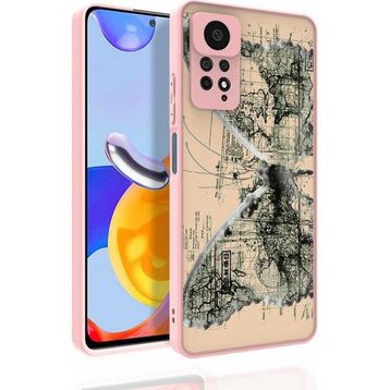 Zore Xiaomi Redmi Note 11 Pro 5G Desenli Kamera Korumalı Parlak Nora Kapak Kılıf