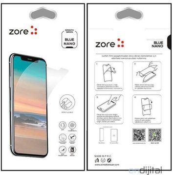 Zore Xiaomi Redmi Note 6 Pro Blue Nano Screen Protector