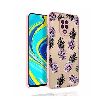 Zore Xiaomi Redmi Note 9 Pro Desenli Kamera Korumalı Parlak Nora Kapak Kılıf