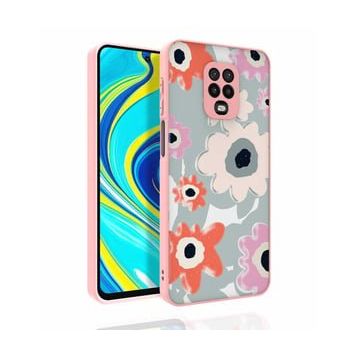 Zore Xiaomi Redmi Note 9 Pro Desenli Kamera Korumalı Parlak Nora Kapak Kılıf