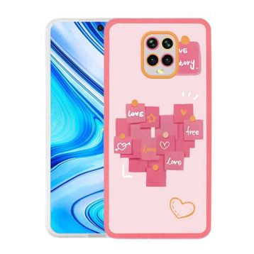 Zore Xiaomi Redmi Note 9 Pro M-fit Desenli Kapak Kılıf