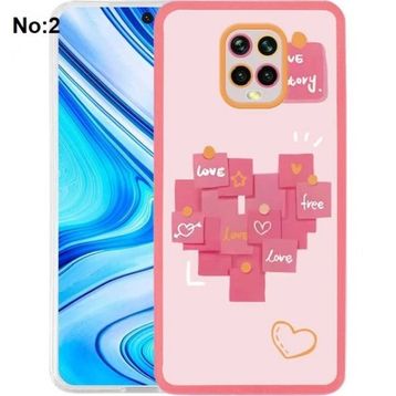 Zore Xiaomi Redmi Note 9S M-Fit Desenli Kapak Kılıf