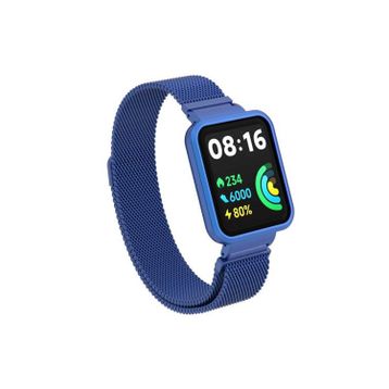 Zore Xiaomi Redmi Watch 2 Lite KRD-58 Mavi Metal Kordon