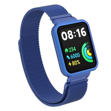 Zore Xiaomi Redmi Watch 2 Lite KRD-58 Mavi Metal Kordon