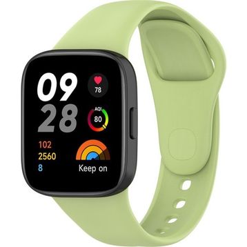 Zore Xiaomi Redmi Watch 3 KRD-81 Yeşil Silikon Kordon