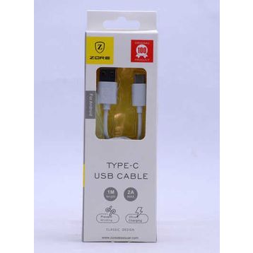 Zore Z-04 Gold Type-C USB Kablo