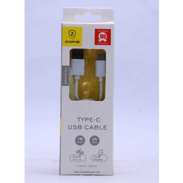 Zore Z-04 Gold Type-C USB Kablo