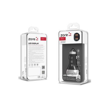 Zore ZR-C2 Type-C 2 in 1 Araç Şarj Seti