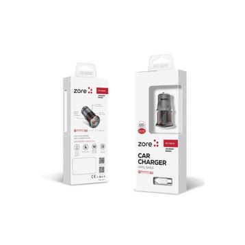Zore ZR-C304Q Micro Araç Şarj Seti