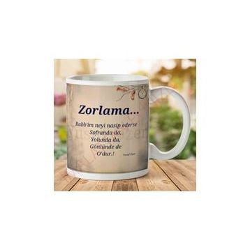 Zorlama Baskılı Kupa