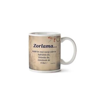 Zorlama Baskılı Kupa