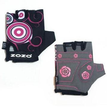 Zozo 6-8 Yaş Pembe Çocuk Bisiklet Eldiveni