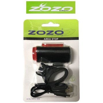 Zozo 6058 Usb Şarjlı Led Güçlü Arka Stop Lamba