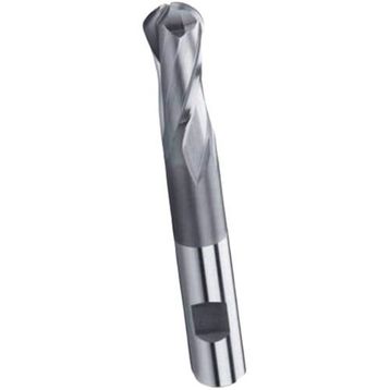 ZPS DIN1889 HSSCO8 7 mm 2 Ağız Kısa Küre Freze