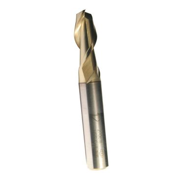 ZPS DIN327 ZRN 12 mm 2 Ağız Kısa Alüminyum Frezesi