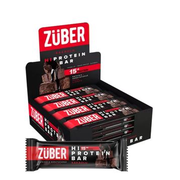 Züber 12x45 gr Kakaolu Yüksek Protein Bar