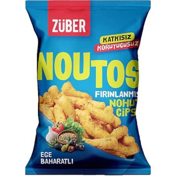 Züber 55 gr Ege Baharatlı Noutos Fırınlanmış Nohut Cipsi