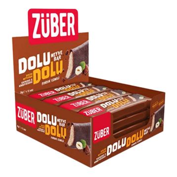 Züber Dolu Dolu 30 gr Meyve Fındık Ezmeli Bar