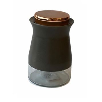 Zücev Sembol Kitchen Art-105 16 Cm Gri Vakum Kapaklı Kavanoz