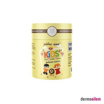Zühre Ana 240 gr Kids Arı Sütü Pekmez Bal ve Vitamin Katkılı Kakaolu Macun