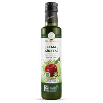 Zühre Ana 500 ml Doğal Fermantasyon Elma Sirkesi