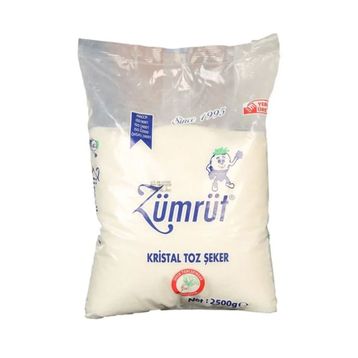 Zümrüt 2.5 kg Toz Şeker