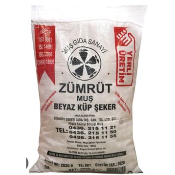 Zümrüt 5 kg Beyaz Küp Şeker