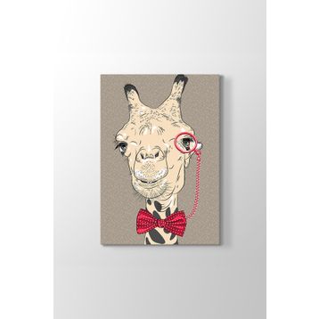 Zürafa Popart Tablosu