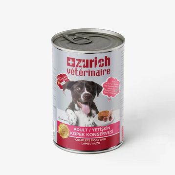 Zurich 415 gr Veterinaire Pate Kuzulu Yetişkin Köpek Konservesi