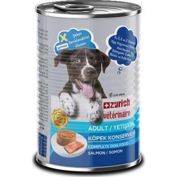 Zurich 415 gr Veterinaire Pate Somonlu Yetişkin Köpek Konservesi
