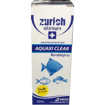 Zurich Aquaxi Clear 50 ml Akvaryum Berraklaştırıcı Çözelti