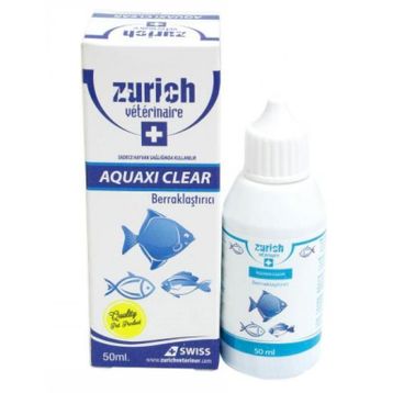Zurich Aquaxi Clear 50 ml Akvaryum Berraklaştırıcı Çözelti
