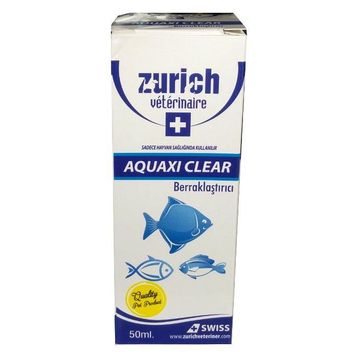Zurich Aquaxi Clear 50 ml Akvaryum Berraklaştırıcı Çözelti