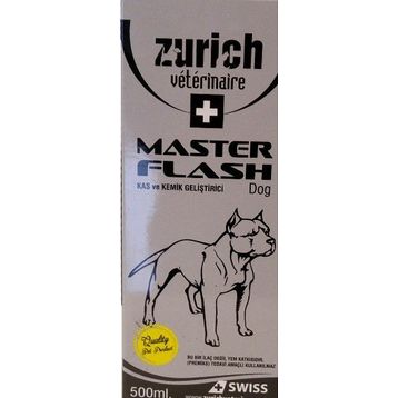 Zurich Master Flash Köpekler için 500 ml Kas Geliştirici Vitamin
