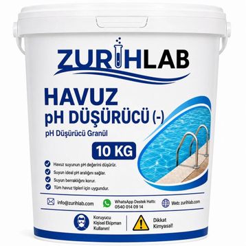 Zürih Lab 10 kg Havuz PH Düşürücü