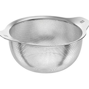Zwilling 20 cm Yuvarlak Metalik Gri Table Süzgeç