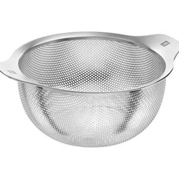 Zwilling 20 cm Yuvarlak Metalik Gri Table Süzgeç