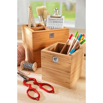 Zwilling 378801000 Renkli Kitchen Bambu Gereç Kutusu