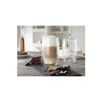 Zwilling Çift Camlı 350 ml 2'li Latte Macchiato Bardak Seti