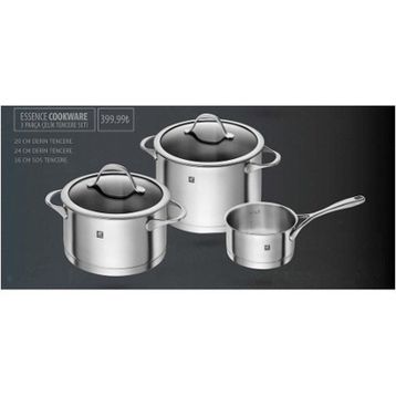 Zwilling Essence 5 Parça Tencere Seti
